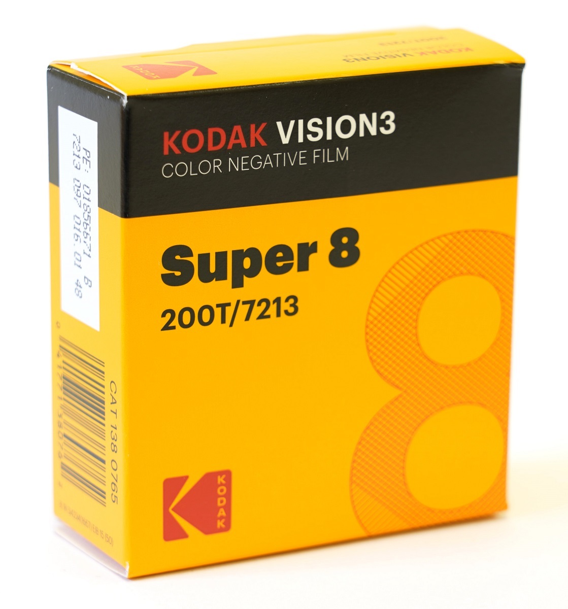 Kodak Vision3 200T 7213 Super 8 Schmalfilm 1 Rolle