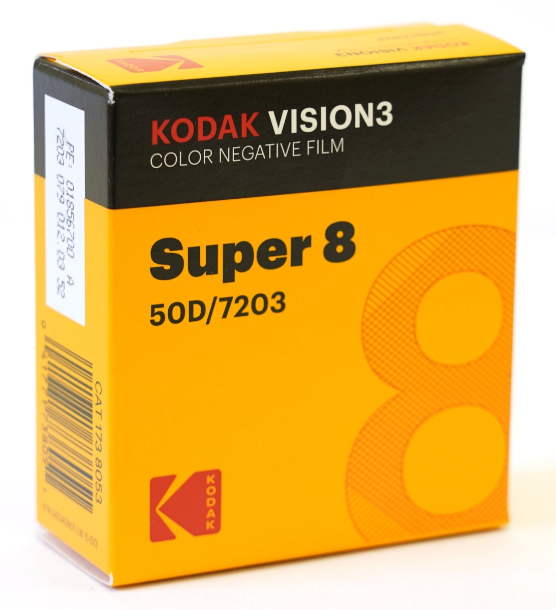 Kodak Vision3 50D 7203 Super 8 Schmalfilm 1 Rolle