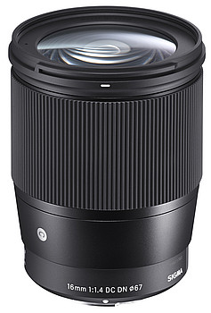 Sigma 16mm F1.4 DC DN für Canon EF-M mount Bild 02