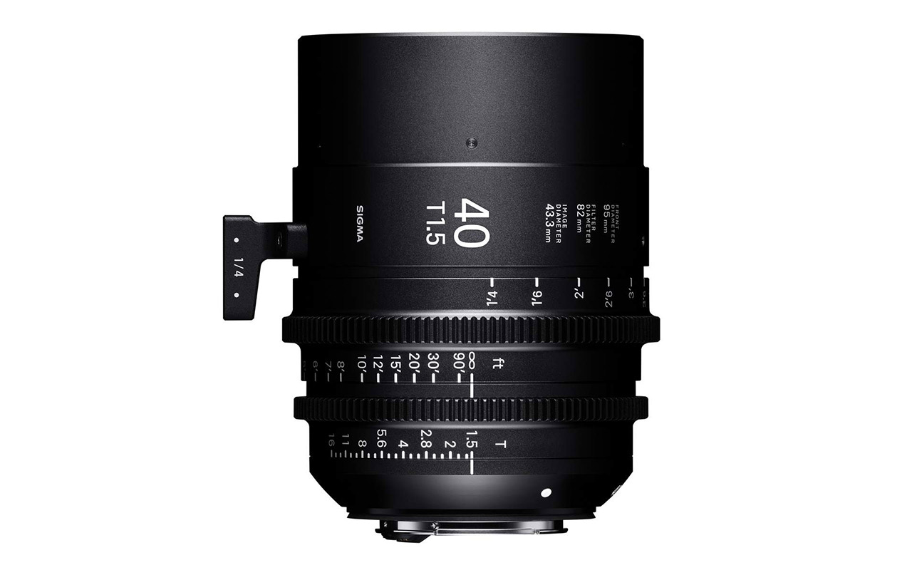Sigma 40mm T1.5 FF Cine PL Metric