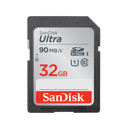 SanDisk 32GB SDHC 90MB/s  UHS-I