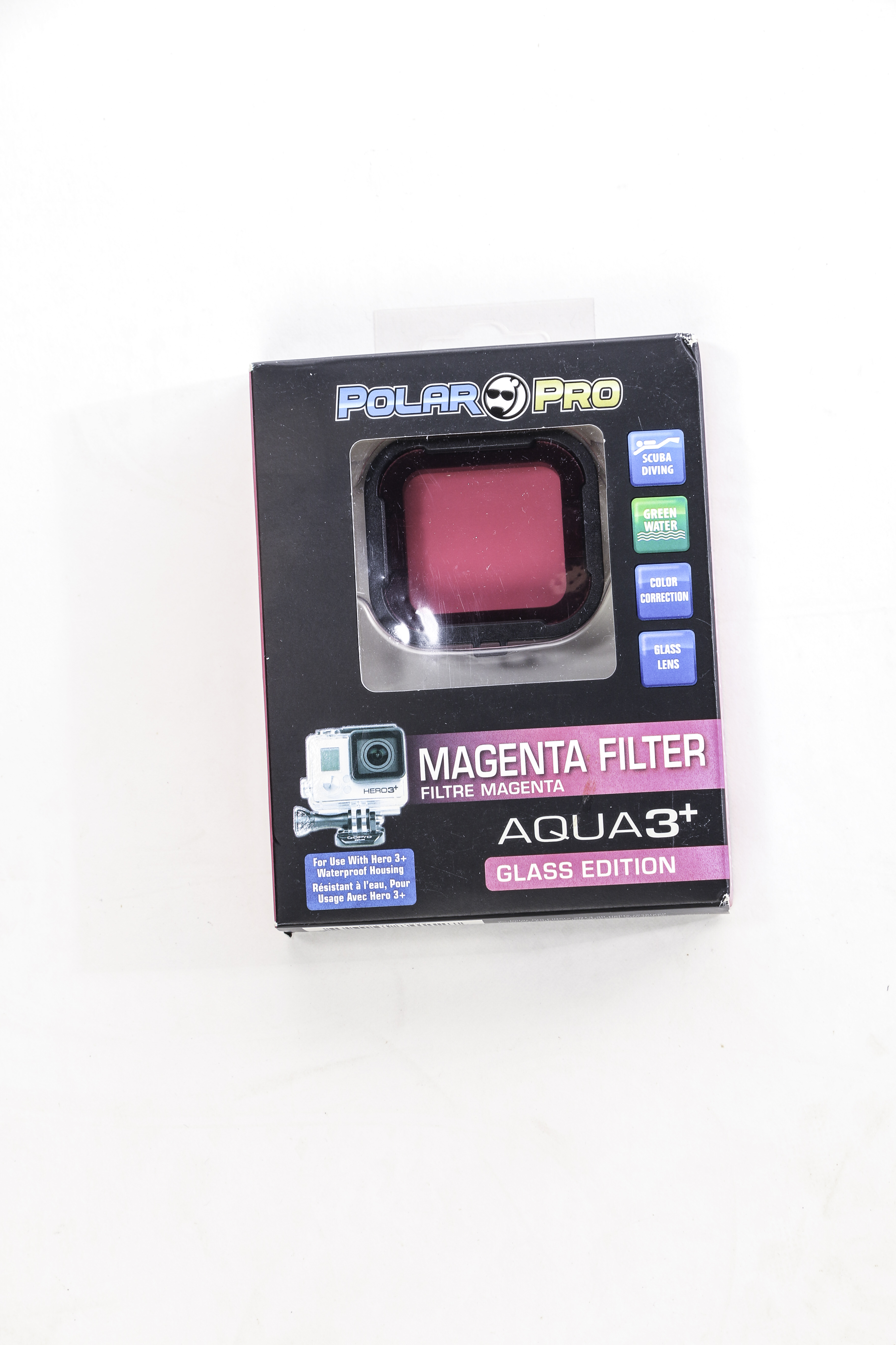 Polar Pro Aqua Magenta Hero 3+ (Abverkauf)