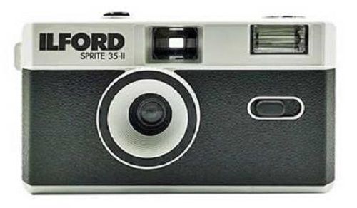 Ilford Sprite 35-II Kamera black&silver