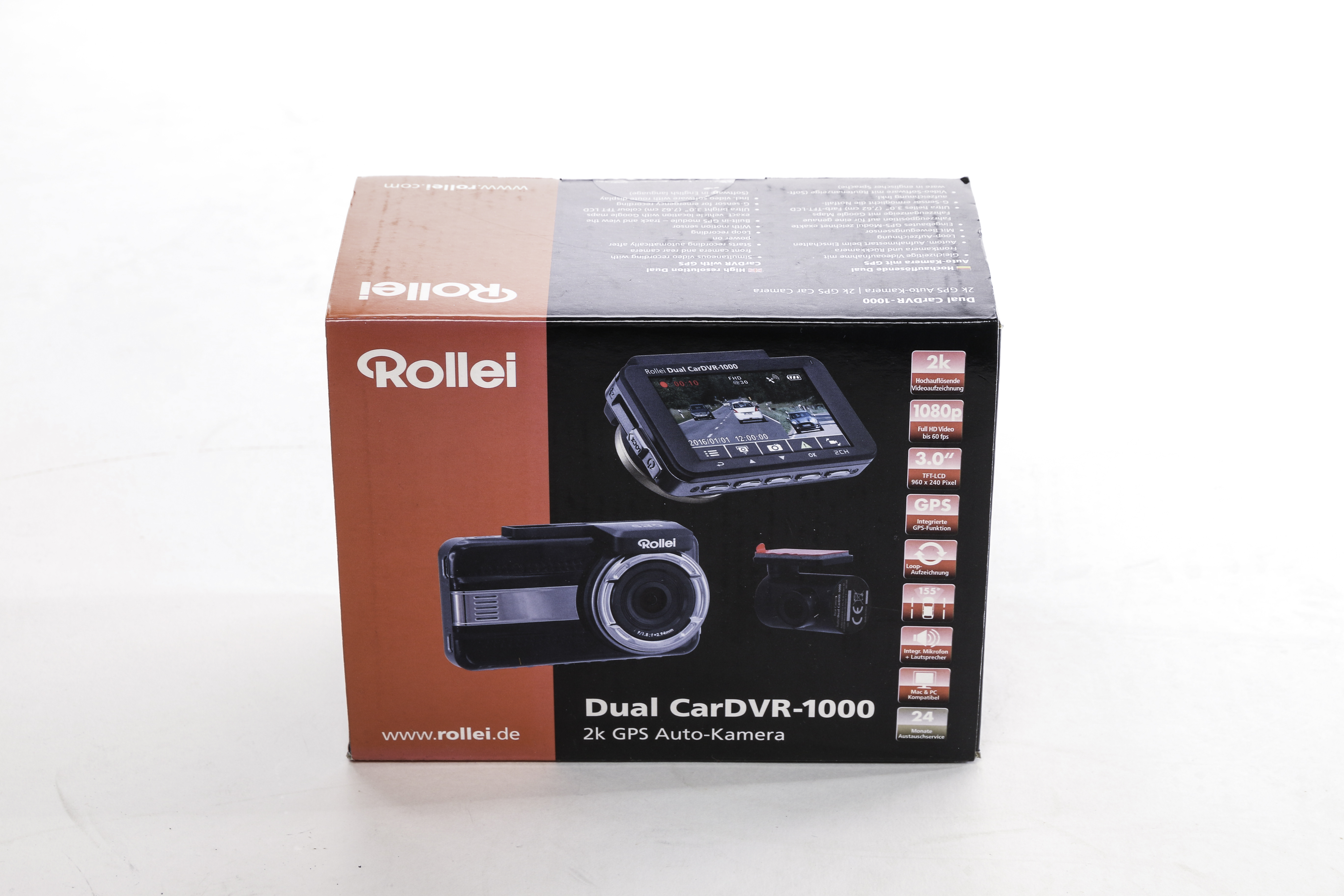 Rollei Dual CarDVR-1000 Kamera (Abverkauf)