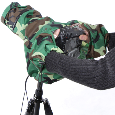 BIG Kamera Tarn- und Regenschutz Camouflage Bild 02