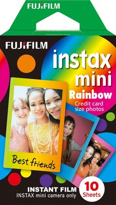 Fujifilm Instax Mini Rainbow Sofortbildfilm Bild 01