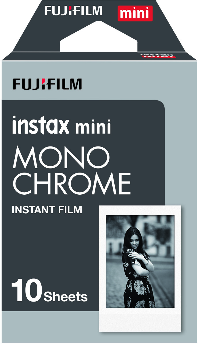Fujifilm Instax Mini Monochrome SW-Sofortbildfilm Bild 01