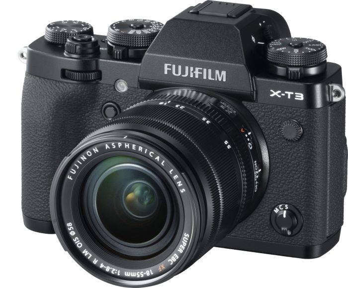 Fuji X-T3 + 18-55mm f2.8-4 schwarz