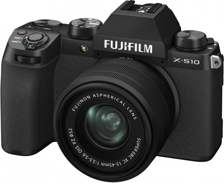Fuji X-S10 inkl. 15-45mm Kit schwarz