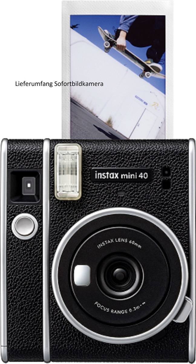 Fujifilm Instax Mini 40 schwarz Bild 07