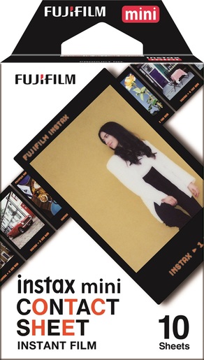 Fujifilm Instax Mini Contact Sheet