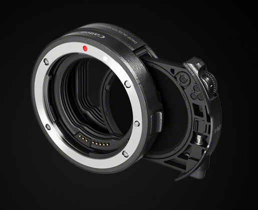 Canon EF-EOS R Adapter mit Graufilter V-ND