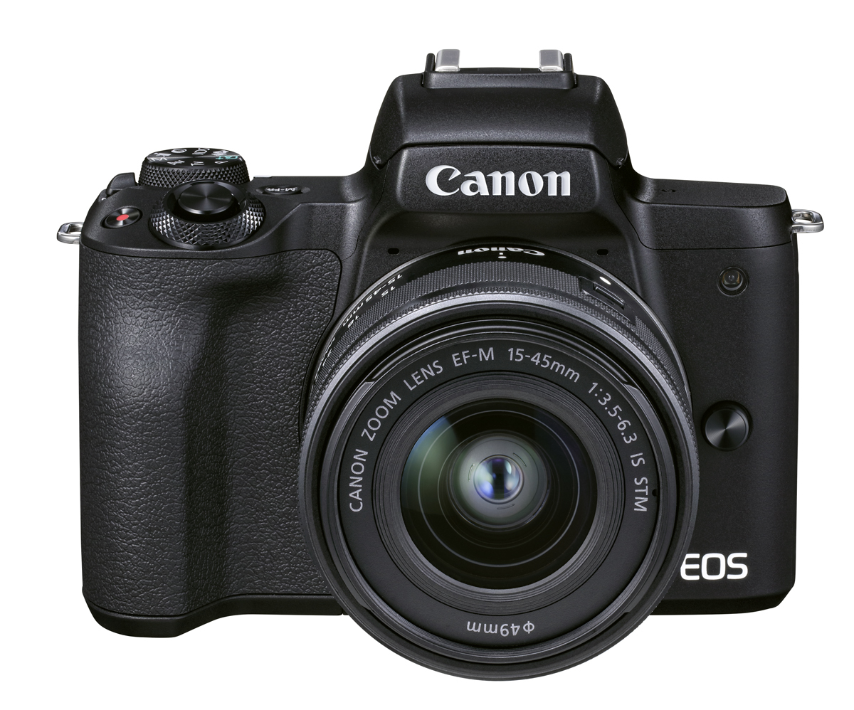 Canon EOS M50 II schwarz + EF-M 15-45 IS STM Kit