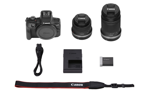 Canon EOS R100 + 18-45mm + 55-210mm Kit Bild 02