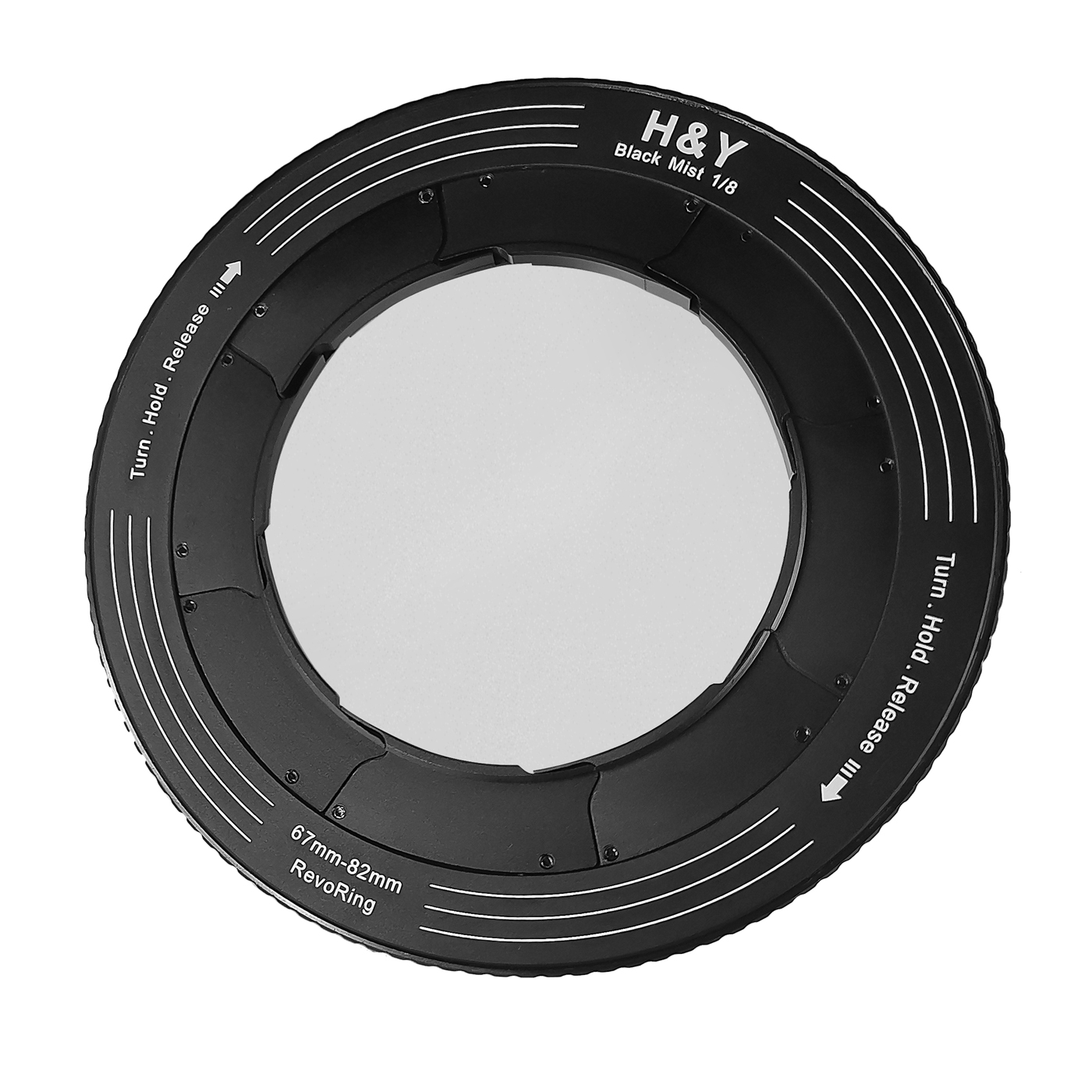 H&Y REVORING 67-82mm Black Mist 1/8 Filter Bild 02