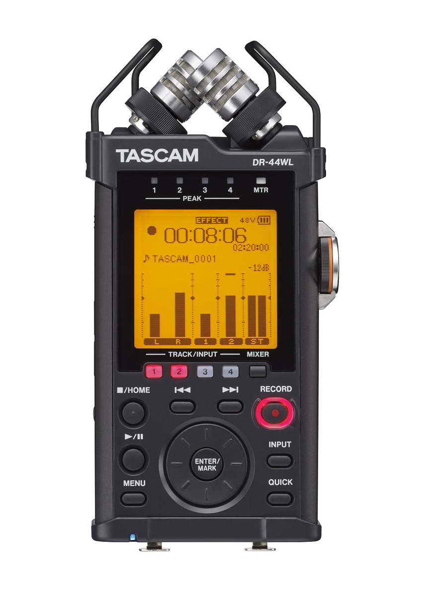 Tascam DR-44WLB 4-Spur-Audiorecorder mit WLAN