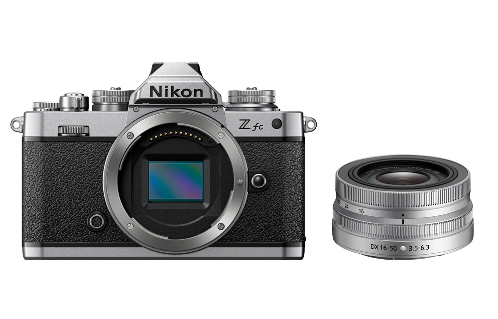 Nikon Z fc KIT inkl. Z DX 16-50 mm Silber Edition