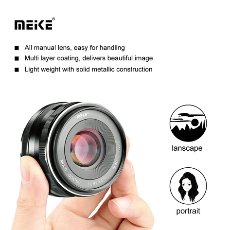 Meike 35mm f1.7 für Canon EF-M mount Bild 03
