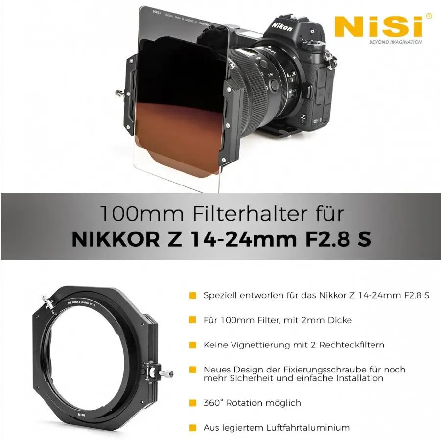Nisi Halter für Nikon Z 14-24mm f2.8 Bild 03