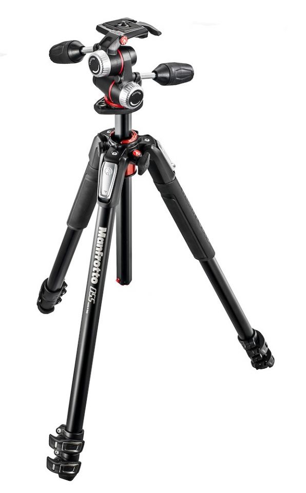 Manfrotto 055XPRO3 + 3W Neiger