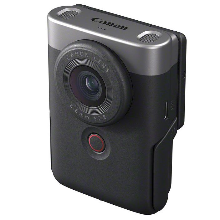 Canon PowerShot V10 Vlogging-Kit silber