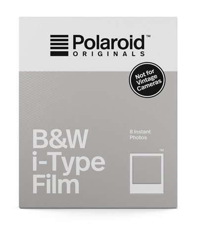Polaroid B&W i-Type Film schwarz/weiß