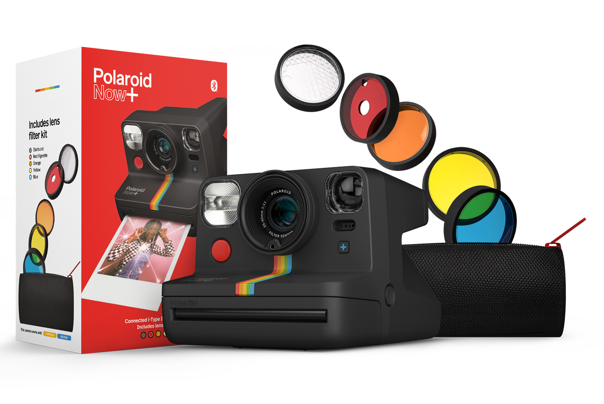 Polaroid NOW Plus black Sofortbildkamera schwarz