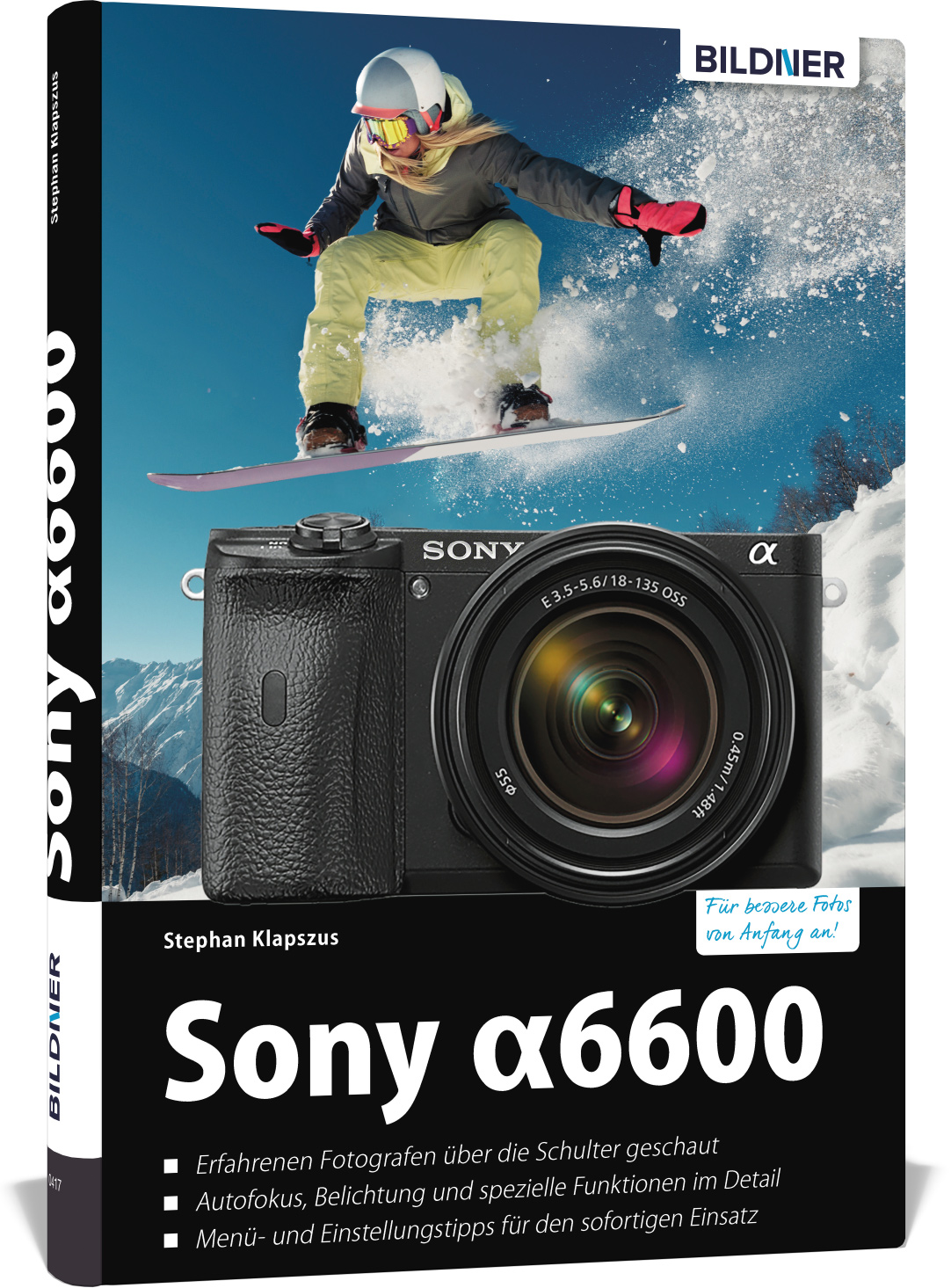 Bildner Sony Alpha 6600 Buch