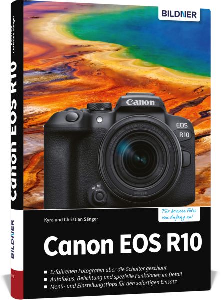 Bildner Canon EOS R10 Buch