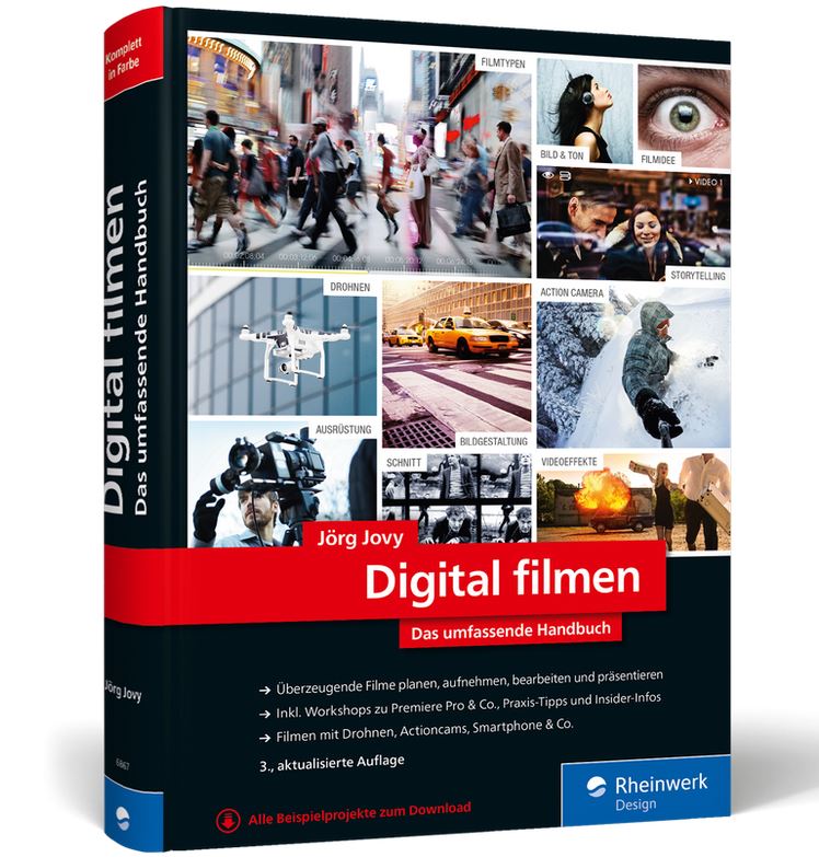 Rheinwerk Digital filmen Buch